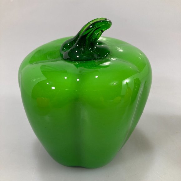 Lot of 5 Murano Style Glass Fruits & Vegs - Picture 4 of 10